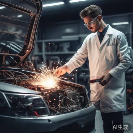 点火测试进行中