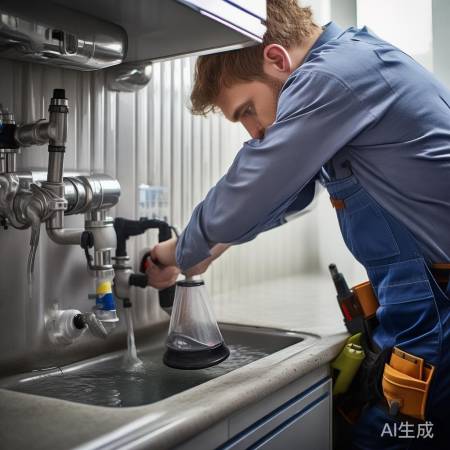 检查洗衣机水管是否堵塞