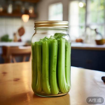 简单自然存芹菜