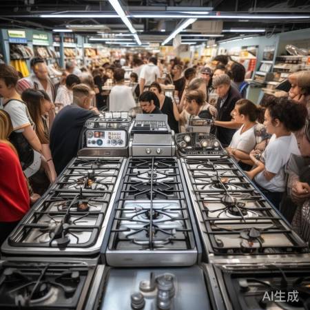 2017燃气灶市场火爆