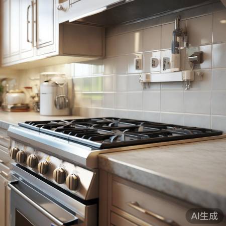 插座宜燃气灶上方