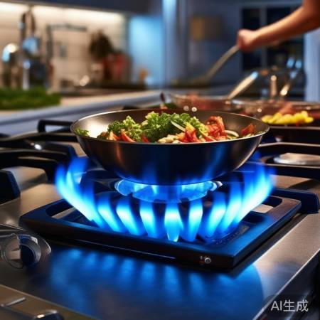 燃气灶火力强，调节灵活