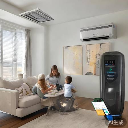 “三星空调，智能便捷”