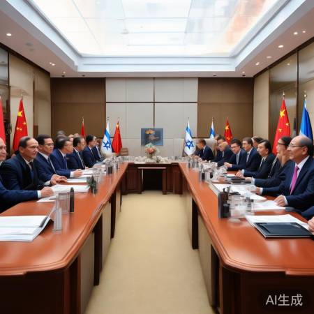 中是以友好合作,共话和平繁荣