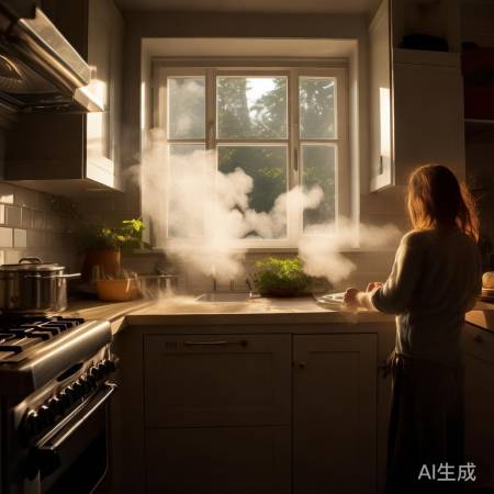 厨房通风，舒适又安静