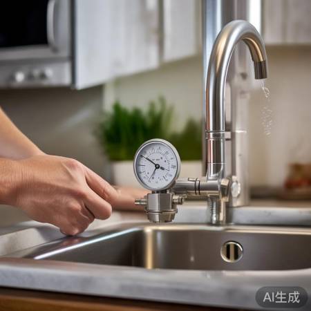 水压过高需减压，保护洗衣机。