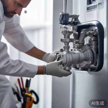 检查热水器进水阀