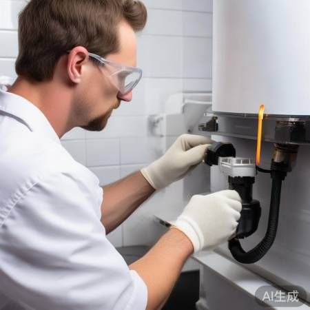 安装新接口，密封处理