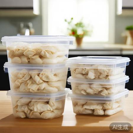 保鲜盒隔离馄饨防挤压