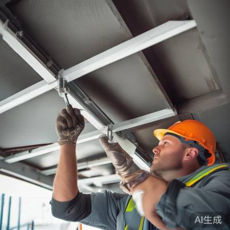 固定排风管于屋顶