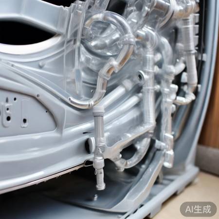 洗衣机水管更换完毕