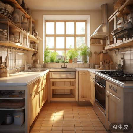 安装教程结束，厨房变整洁！