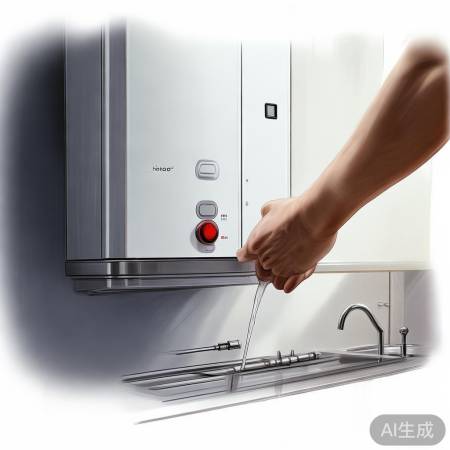 壁挂炉关闭,缓慢进水