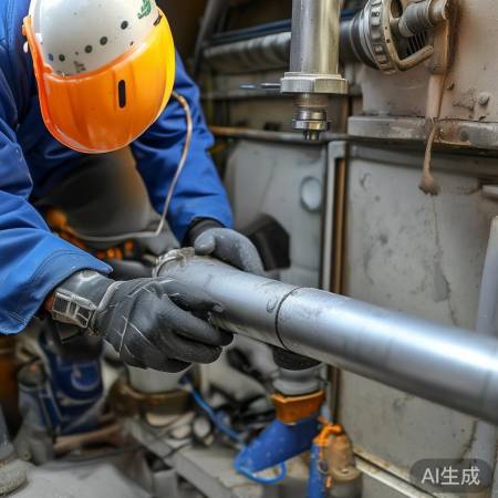 连接排水管，注意安全防返水