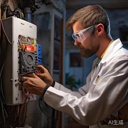 壁挂炉电路故障，点火失败