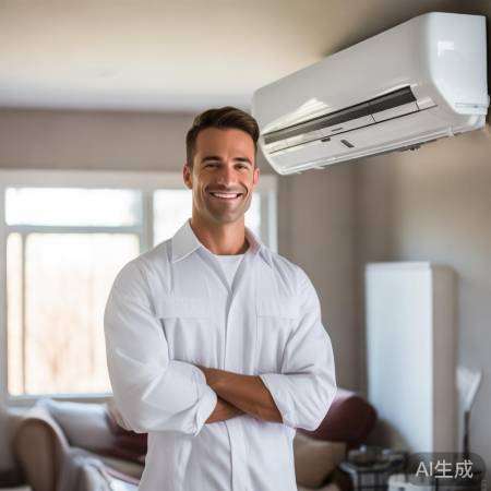 “美的空调，服务贴心如伙伴”