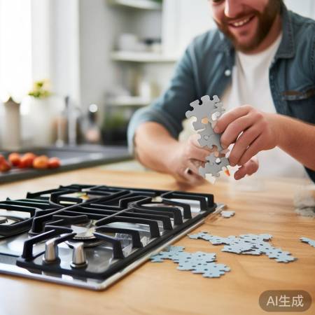 燃气灶电池问题，专业检查