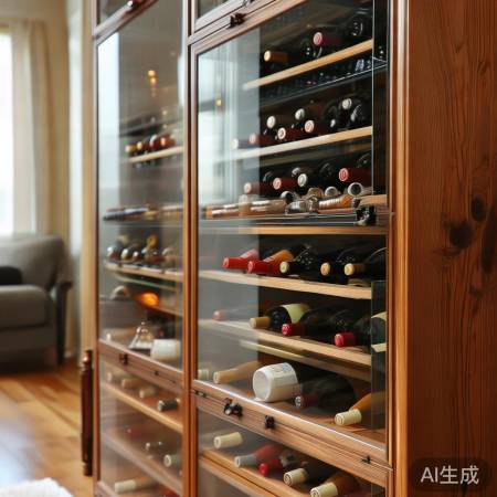 红酒柜摆放，随心所欲