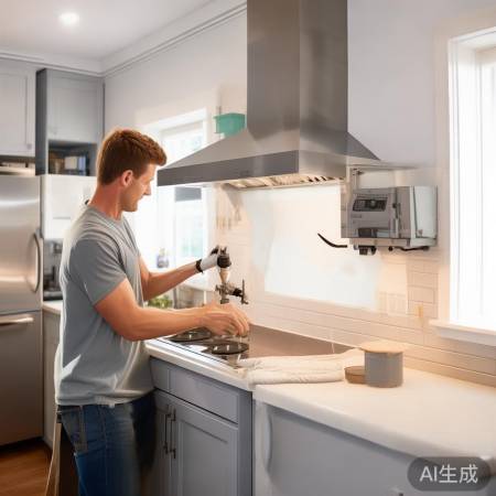 油烟机钻孔技巧分享