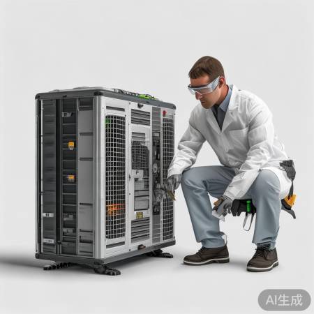 检查空气能设备