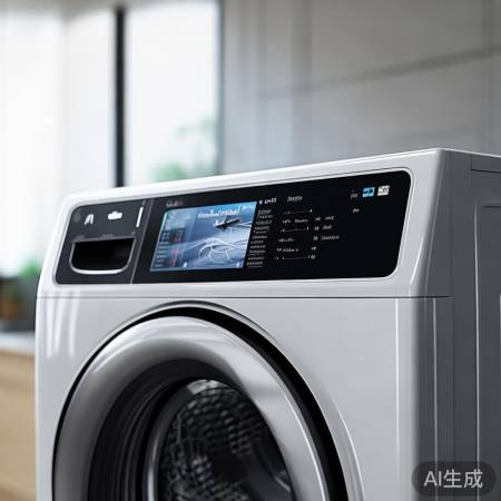 洗衣机屏防刮防水，清晰易用