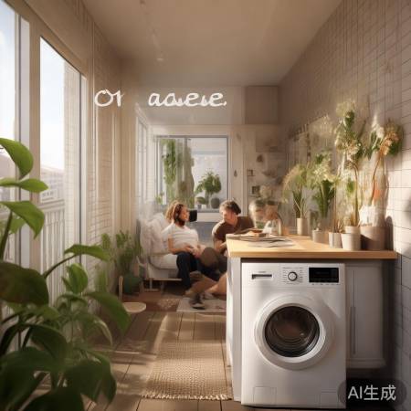 阳台洗衣机布局,舒适家居小技巧