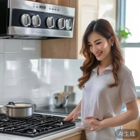 美的燃气灶易操作,人性化设计