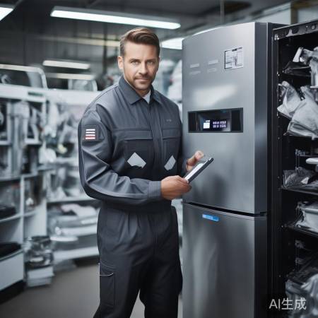 美菱冰箱故障快修中心阐明（隐藏式冰箱散热孔设计：家居空间巧利用）