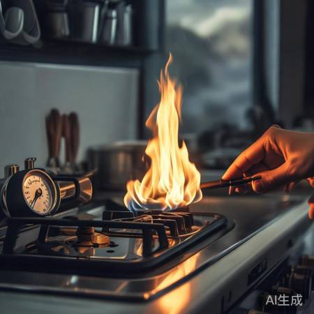 美的燃气灶24小时售后客服解读￥燃气灶跳火现象原因分析