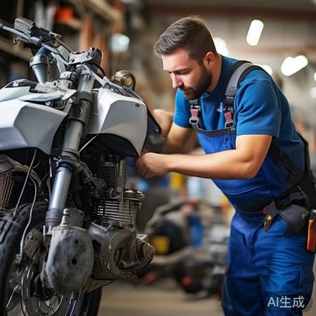 安装不当，刹车拉带故障