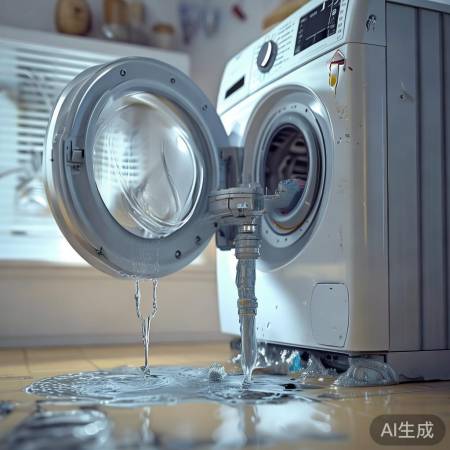 LG洗衣机紧急服务分解（滚筒洗衣机进水口存水处理方法揭秘）