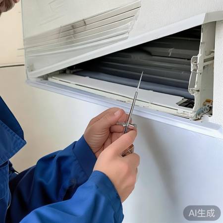 拆卸出风口螺丝