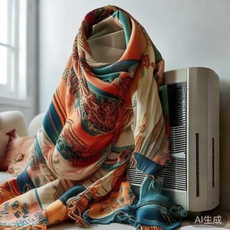 东芝中央空调售后一键通传授㉿空调挡板中央空调丝巾：家居新宠，时尚搭配必备