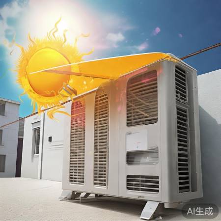 约克空调24小时预约热线介绍☞夏日高温，空调外机防晒攻略：有效降温，延长使用寿命