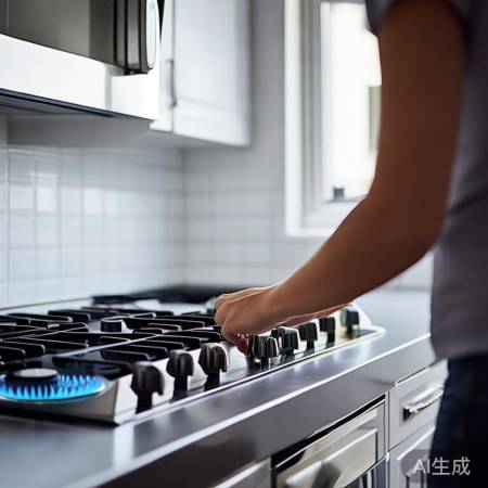 “燃气灶通风，防积聚”