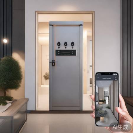 电子防盗门，安全便捷生活