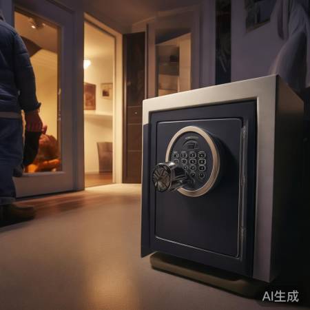 防范盗窃，锁好保险柜