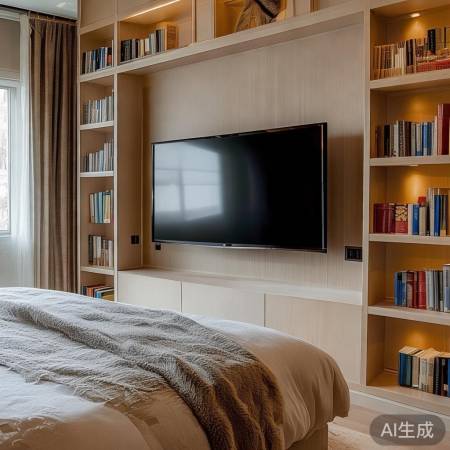 主卧电视摆放技巧