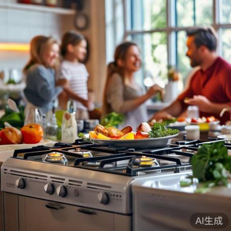 康佳双气灶，美味健康生活