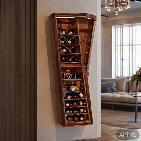 帅康酒柜统一咨询热线教导☞三角架红酒柜挂墙式推荐：时尚家居新选择