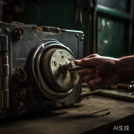 保险柜转盘费力或卡住，可能是电