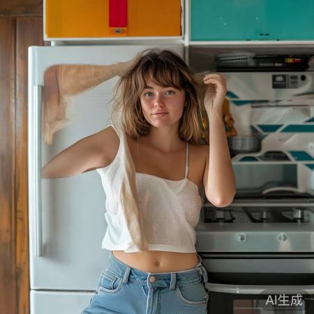 美菱雅典娜冰箱400预约热线阐释(冰箱辣妹拍照姿势大揭秘：解锁时尚新姿势)