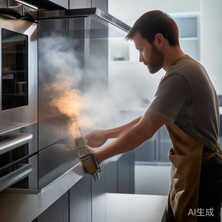 普田集成灶厂家总部速修热线传授：集成灶使用注意事项：小心蒸汽烫伤风险