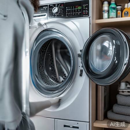 云米洗衣机维护客服热线讲解<洗衣机全自动滚筒不出水原因及解决办法>