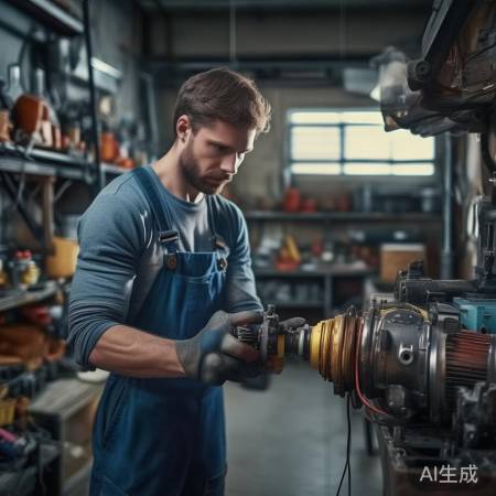 电机故障，需专业人士。