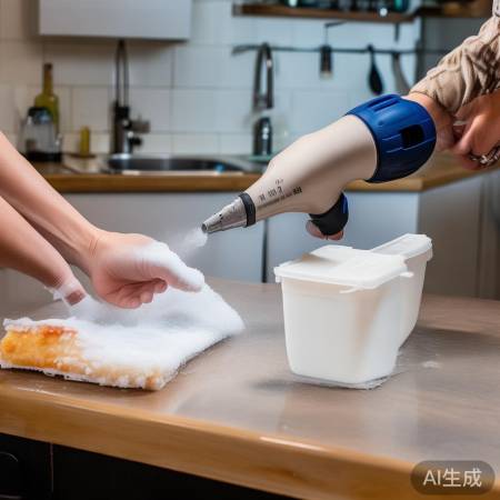 吹风机冷风解冻保鲜层