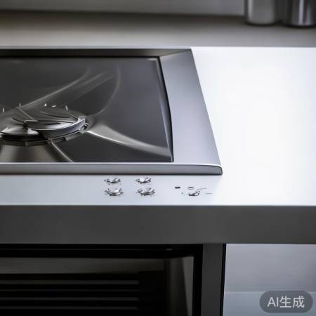 苹果燃气灶，简约大气