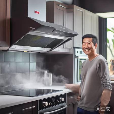 方太油烟机，静音吸力强