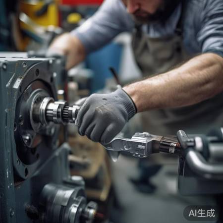 更换电磁阀，安装检查。