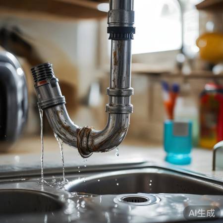 检查洗衣机进水管